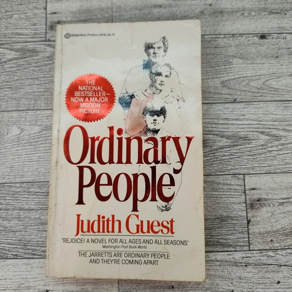 ORDINARY PEOPLE Judith Guest 1980 Ballantine‎ Paperback